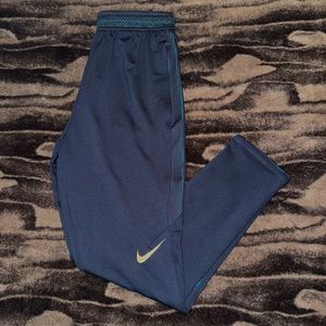 Nike Youth Dry Strike Navy Volt Soccer Training Pants
